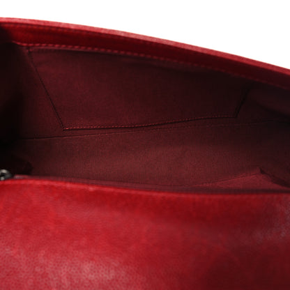 Chanel Caviar Quilted New Medium Boy Flap Dark Red 5 of 11