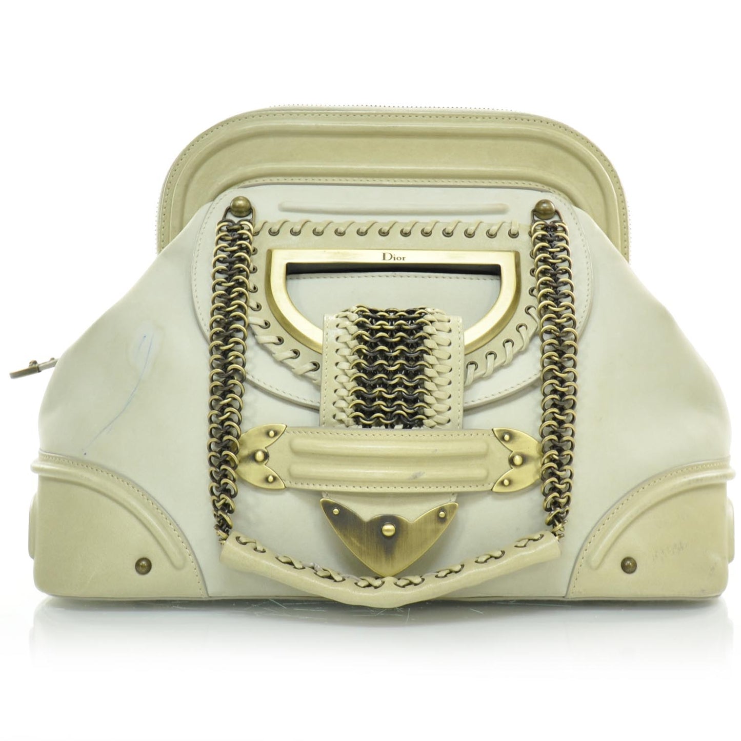 Nubuck Medium Jeanne Frame Bag