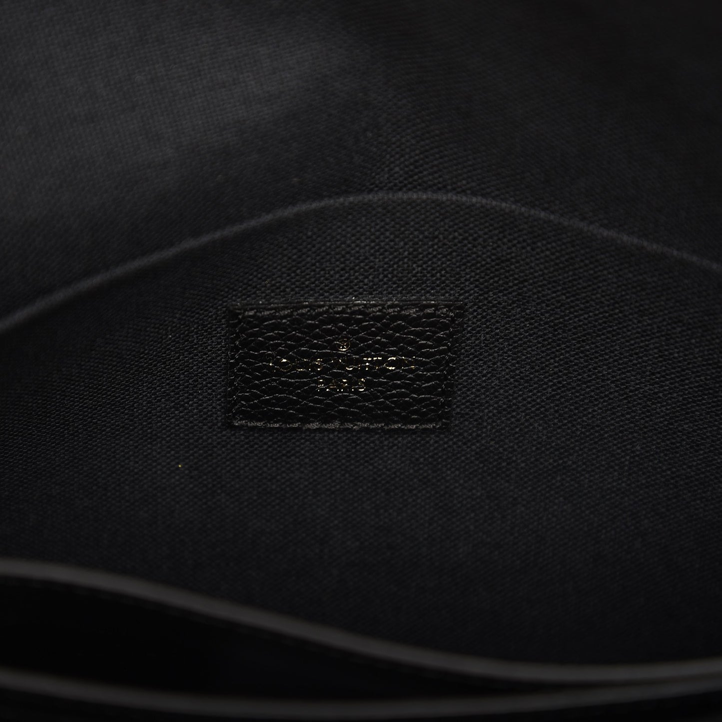 Empreinte Pochette Felicie Chain Wallet Black