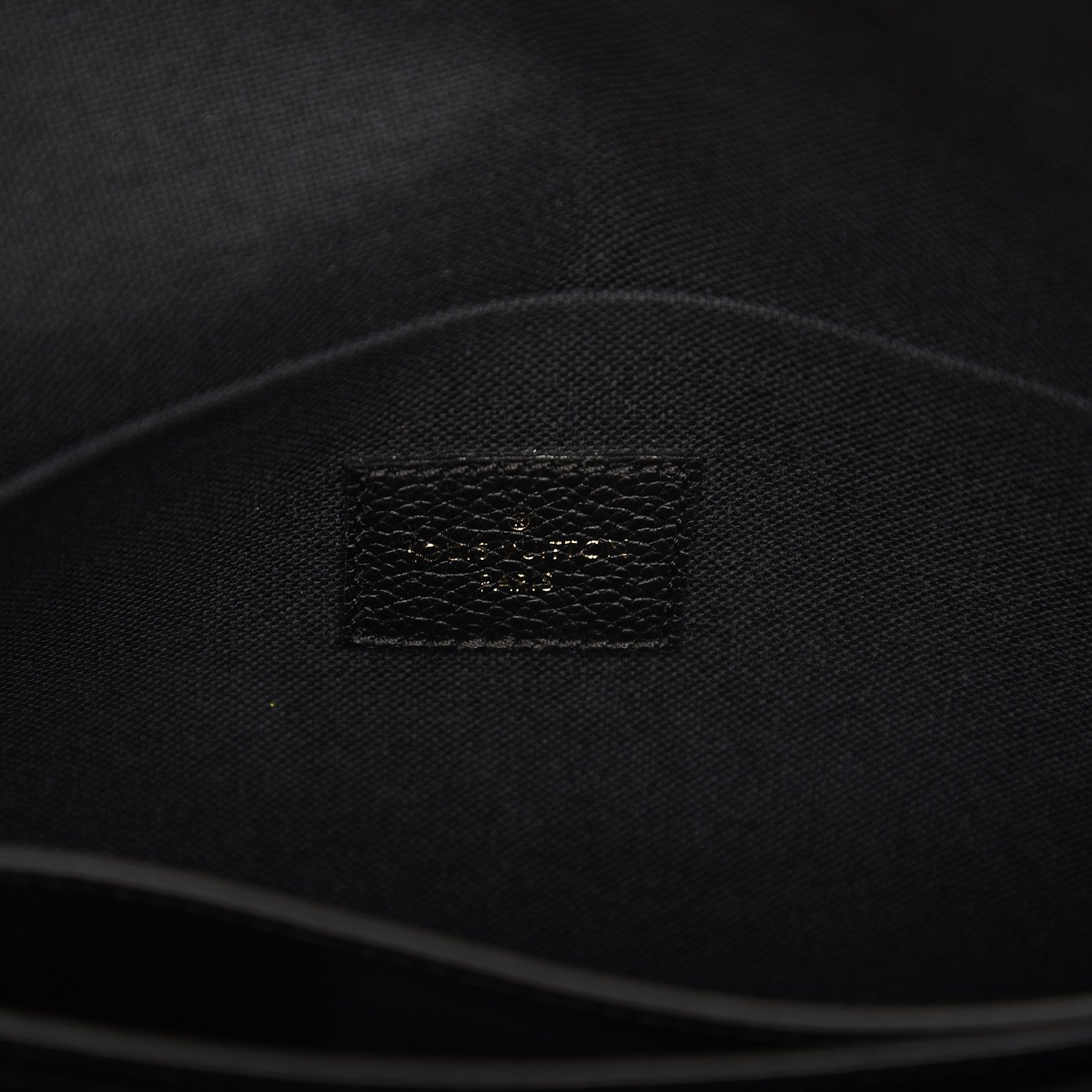 Louis Vuitton Empreinte Pochette Felicie Chain Wallet Black 7 of 11
