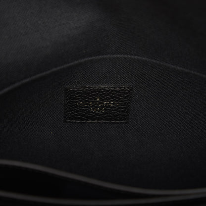 Louis Vuitton Empreinte Pochette Felicie Chain Wallet Black 7 of 11