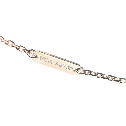 Van Cleef & Arpels 18K Yellow Gold Mother of Pearl Vintage Alhambra Pendant Necklace 5 of 7