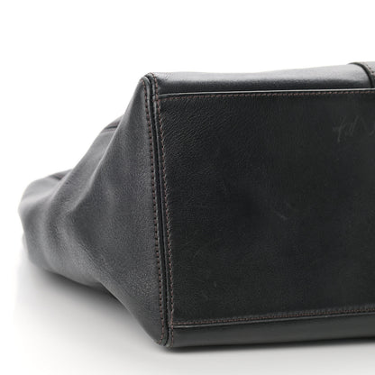 Chanel Lambskin CC Tote Black 8 of 14