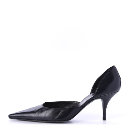 Balenciaga Calfskin Pumps 39.5 Black 1 of 8