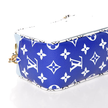 Louis Vuitton Monogram Giant Portofino Beach Pouch Blue 6 of 10