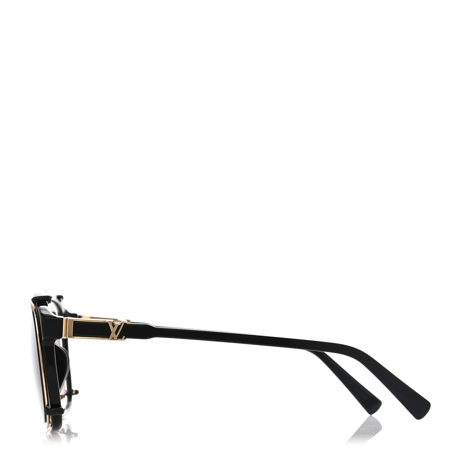 Louis Vuitton Acetate Satellite Sunglasses Z1085E Black 5 of 10