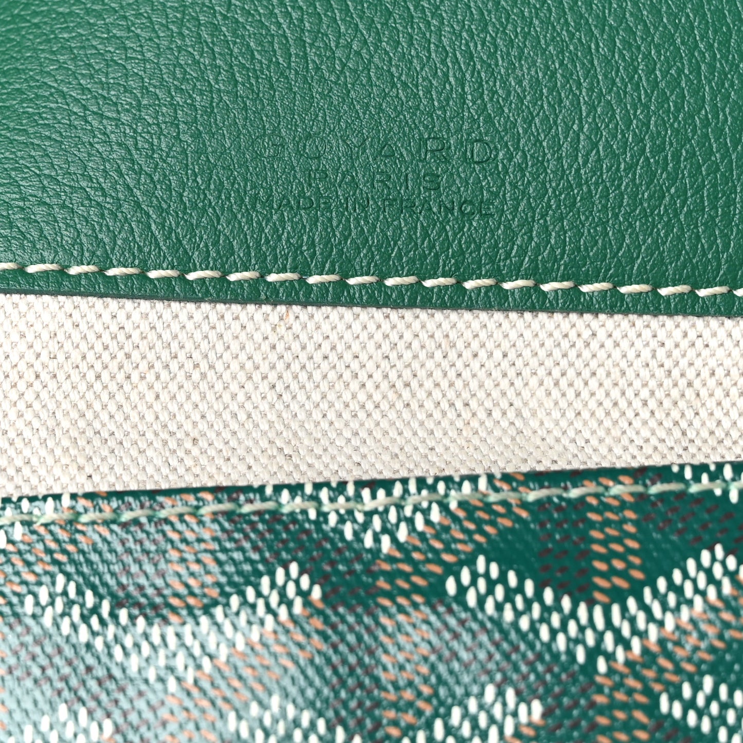 Goyardine Saint Louis XXL Green