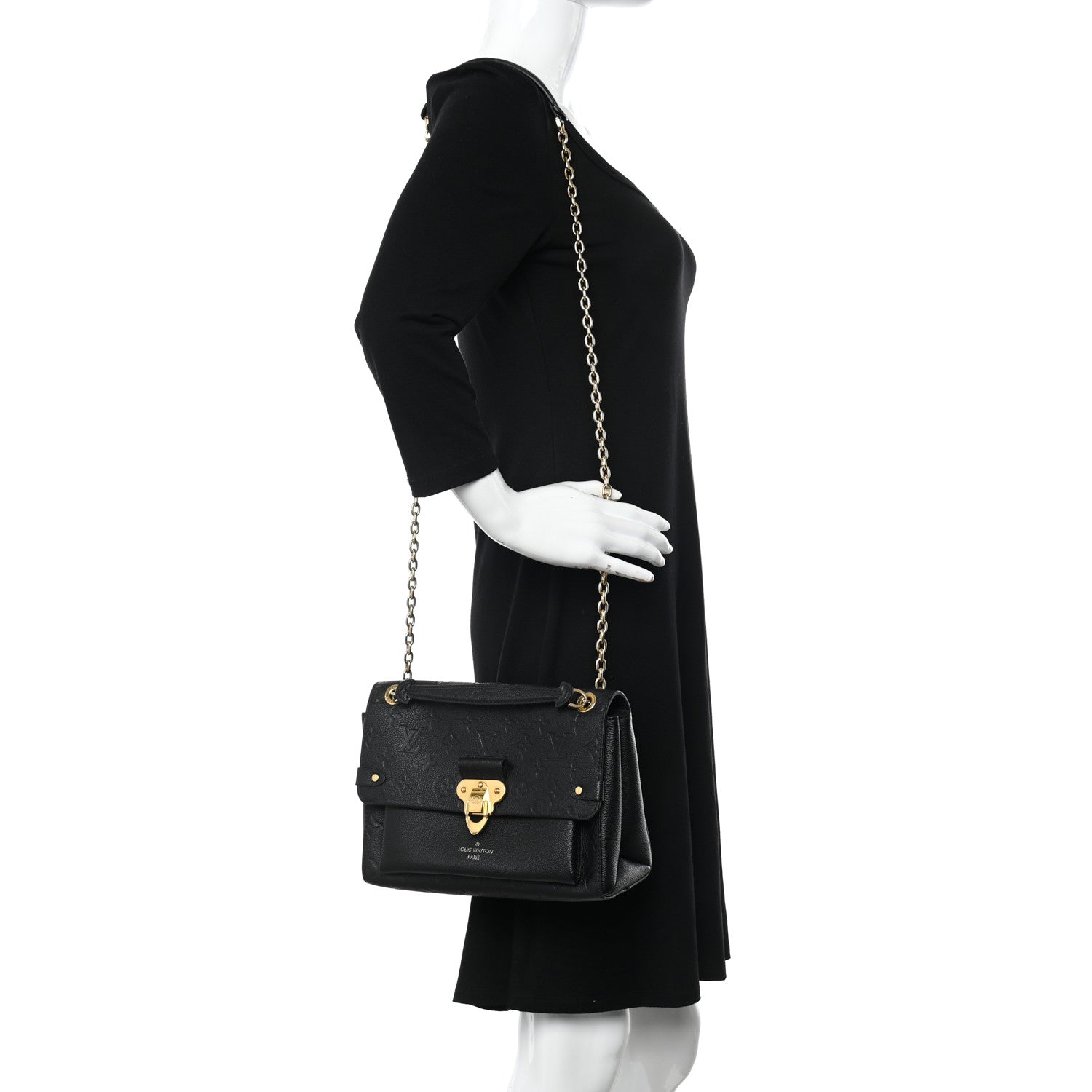 Louis Vuitton Empreinte Vavin PM Black 2 of 10