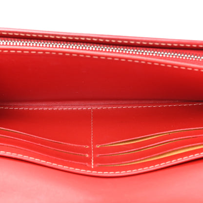 Goyard Goyardine Varenne Long Wallet Red 7 of 13