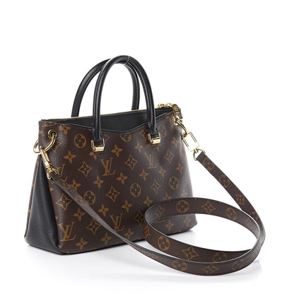 Louis Vuitton Monogram Pallas Full BB Black 2 of 8