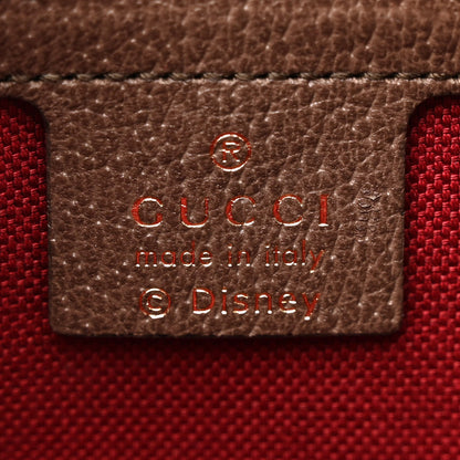 Gucci X DISNEY GG Supreme Monogram Donald Duck Small Interlocking G Belt Bag 90 36 Beige Multicolor New Acero 6 of 12