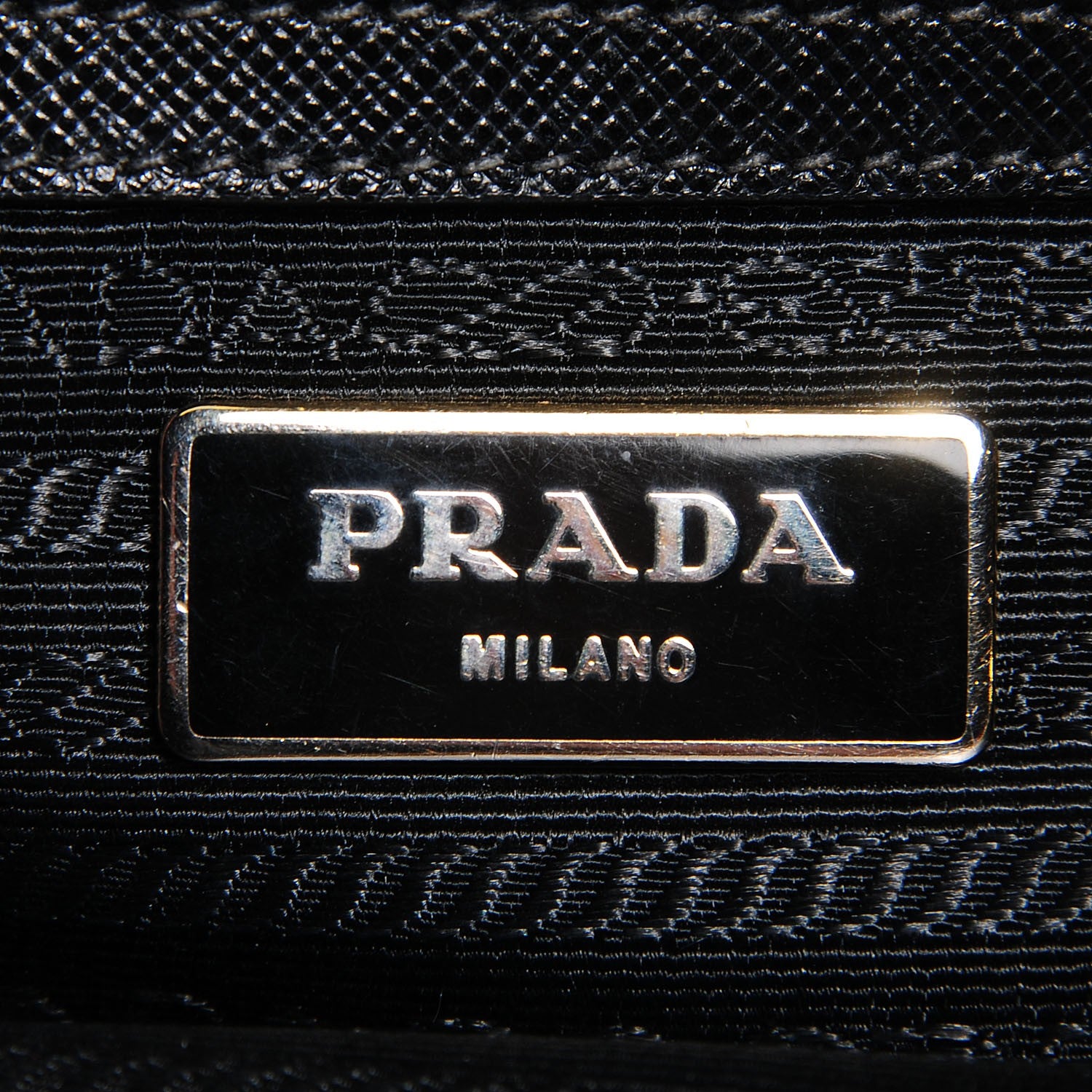 Prada Saffiano Lux Small Double Zip Tote Nero Black 7 of 10