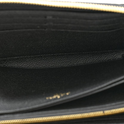 Louis Vuitton Empreinte Zippy Wallet Black 5 of 13