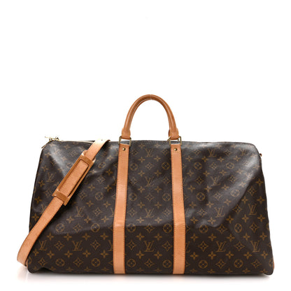 Louis Vuitton Monogram Keepall Bandouliere 55 1 of 10