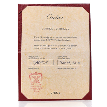 Cartier 18K Yellow Gold Diamond Mother of Pearl XS Amulette de Cartier Pendant Necklace 6 of 6