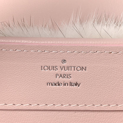 Louis Vuitton Mink Calfskin Goatskin Capucines Mini Silver Snow Grey Rosewater Pink 6 of 11