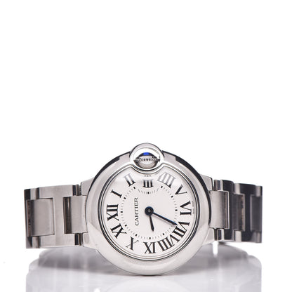 Cartier Stainless Steel 28mm Ballon Bleu De Quartz Watch 3 of 8