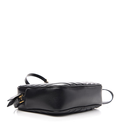 Saint Laurent Calfskin Matelasse Monogram Lou Camera Bag Black 3 of 8