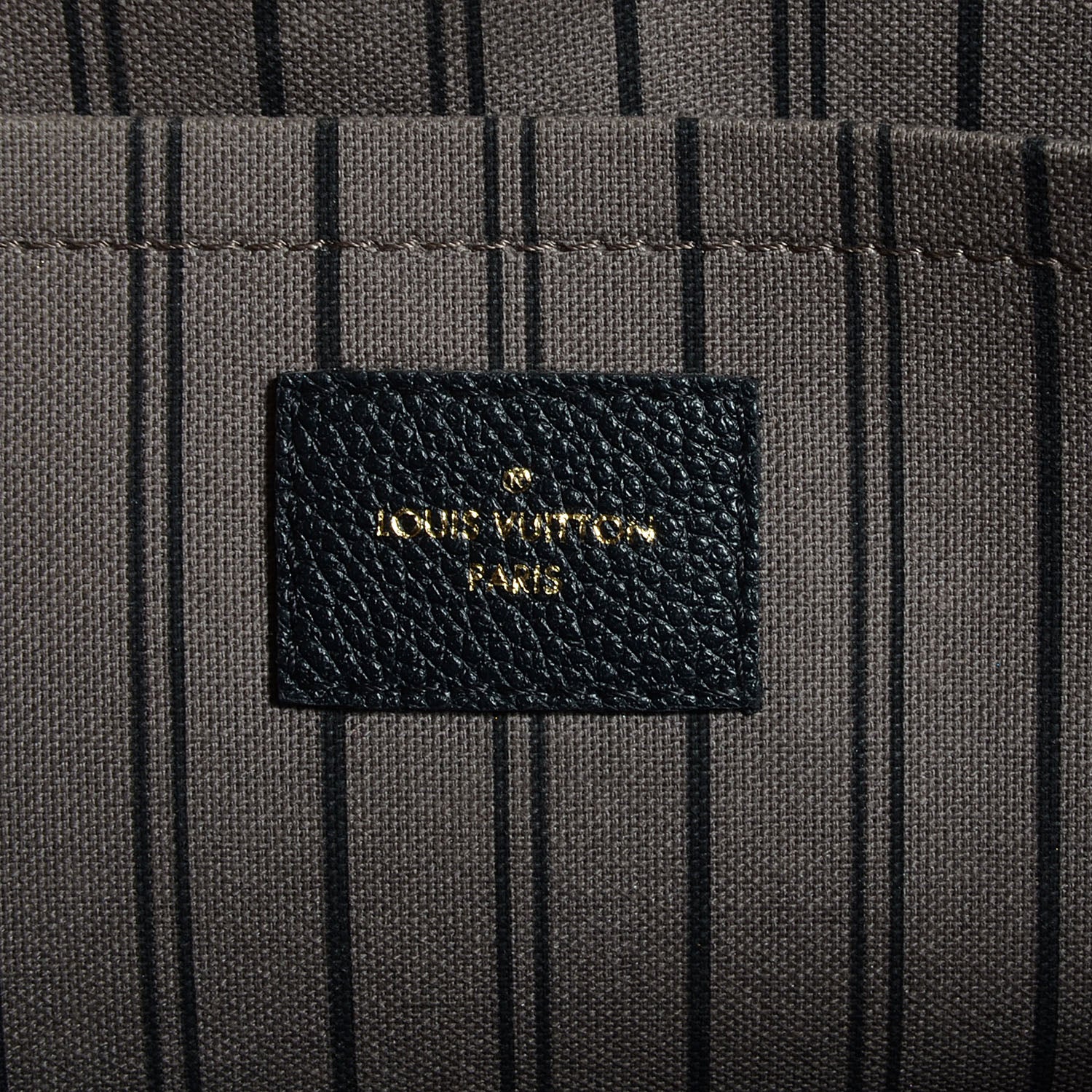 Louis Vuitton Empreinte Montaigne GM Black 6 of 7