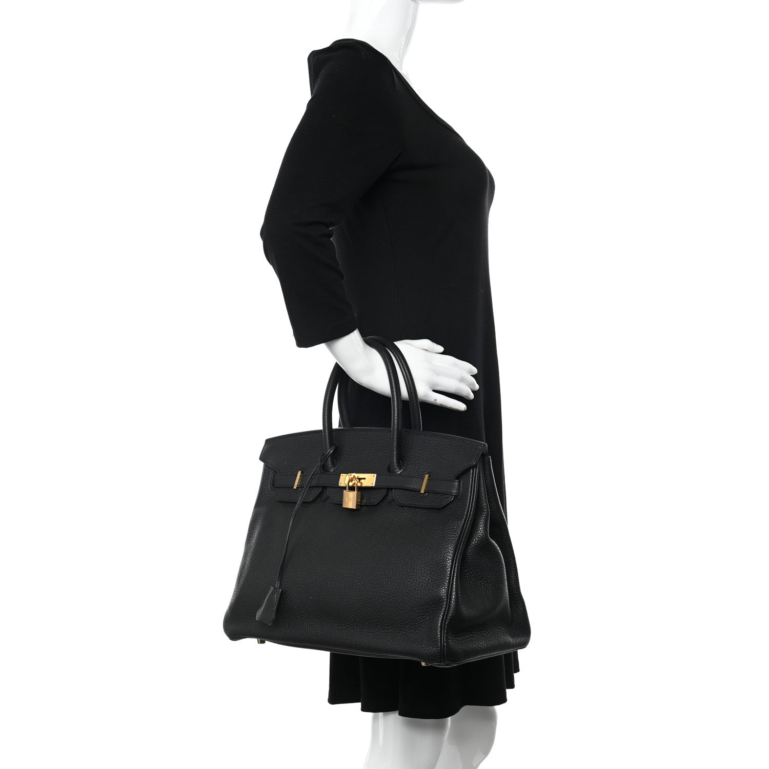 Hermes Togo Birkin 35 Black 2 of 10