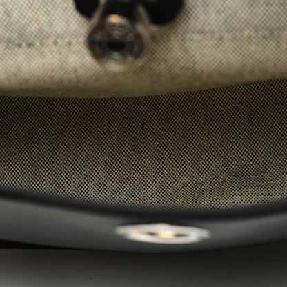 Hermes Toile H Berline Vache Hunter Herbag Zip PM 31 Black Ecru 6 of 11