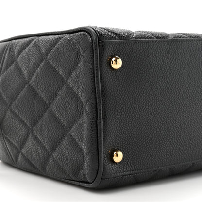 Chanel Caviar Quilted Large Bowler Black 10 of 12