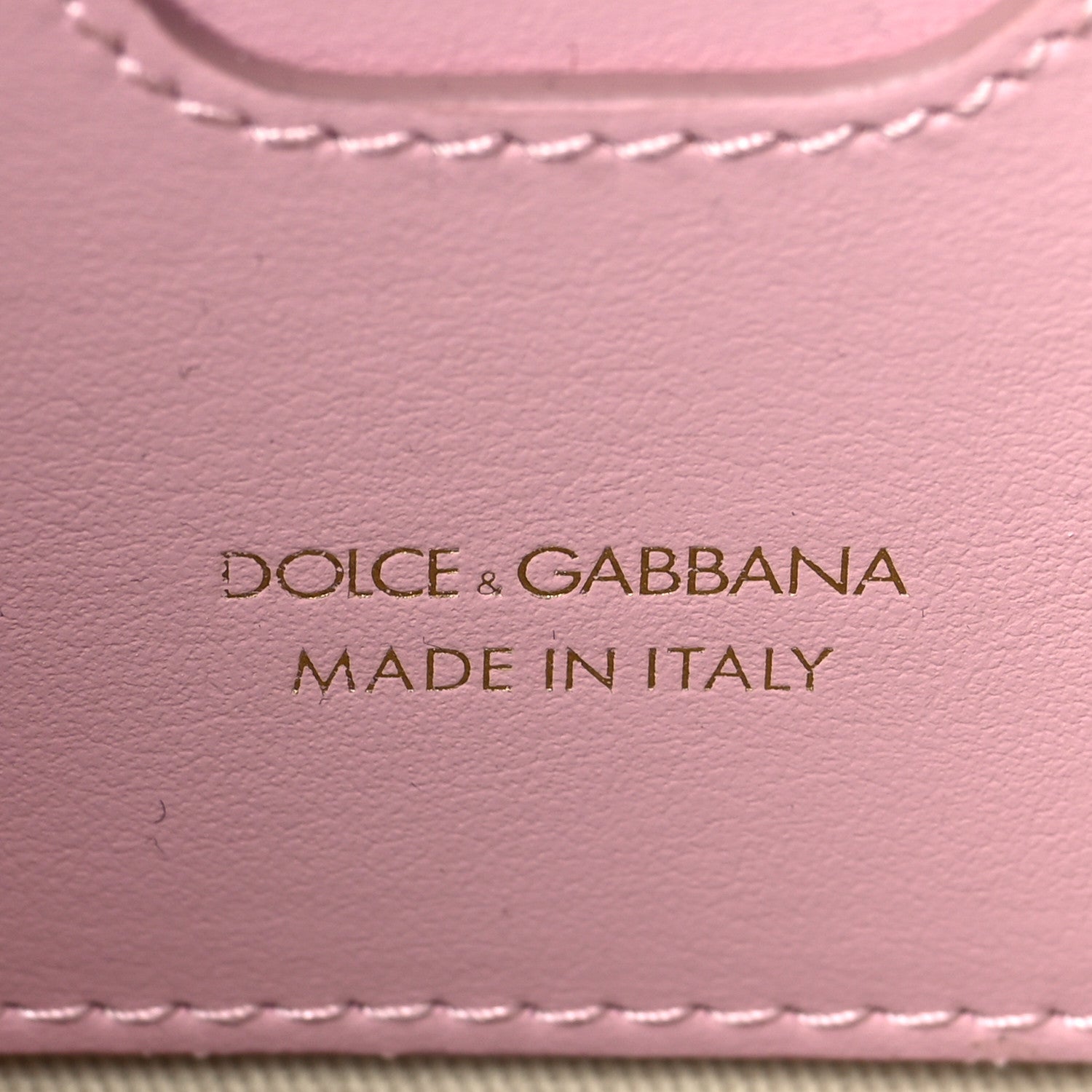Dolce & Gabbana Wicker Calfskin Canvas Printed La Dolce Vita Bucket Bag Rosa 6 of 7