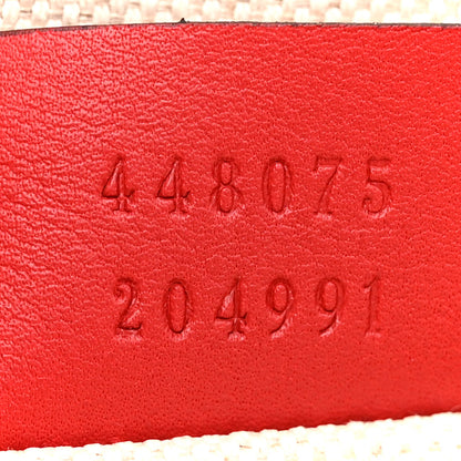 Gucci Calfskin Bamboo Web Medium Dionysus Top Handle Bag Red White Blue 7 of 15