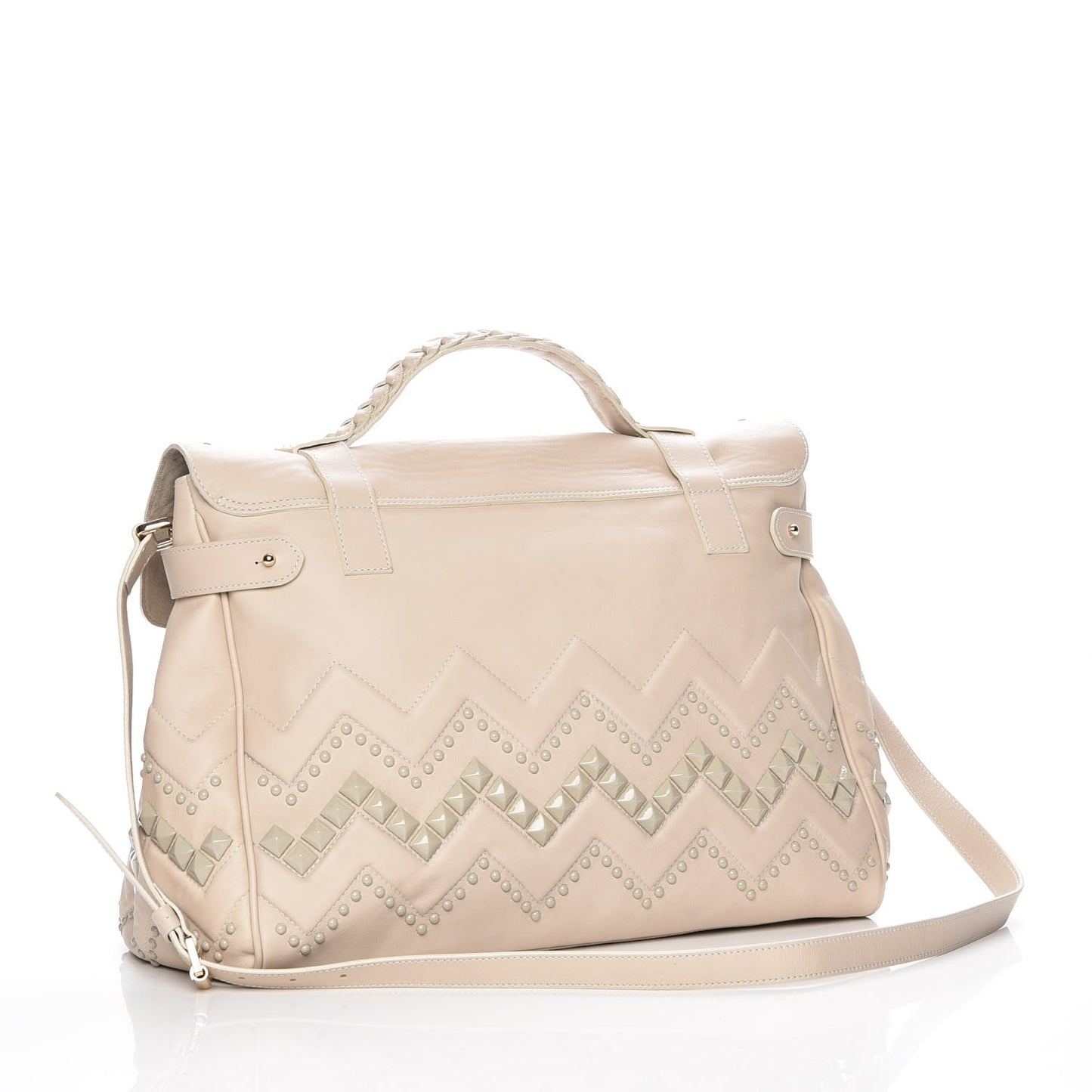 Smooth Touch Oversized ZigZag Alexa Snowball White