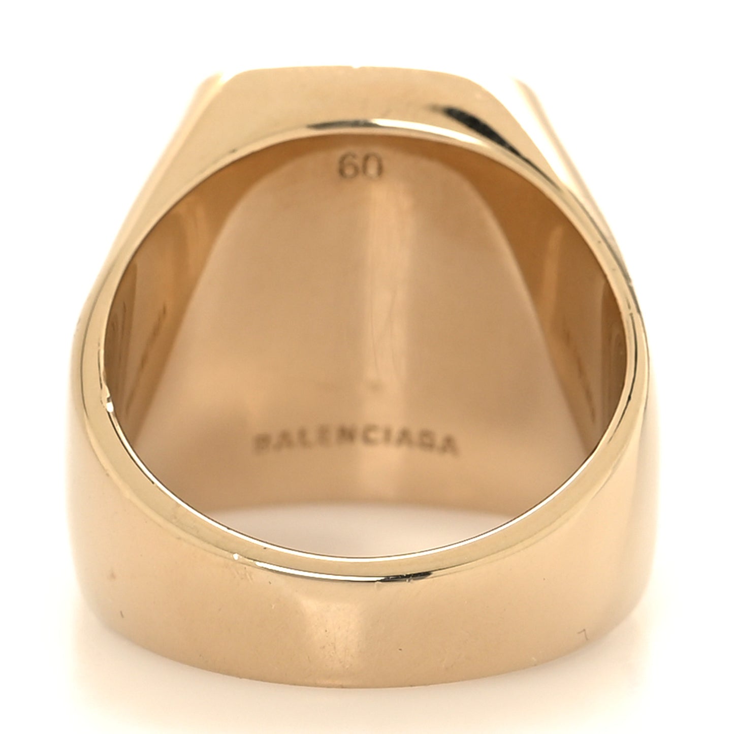 BB Signet Ring 54 Gold RED