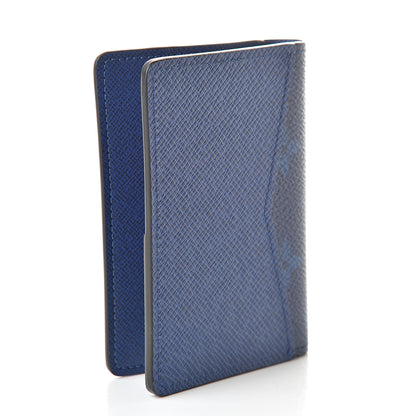 Louis Vuitton Taigarama Pocket Organizer NM Cobalt 3 of 8