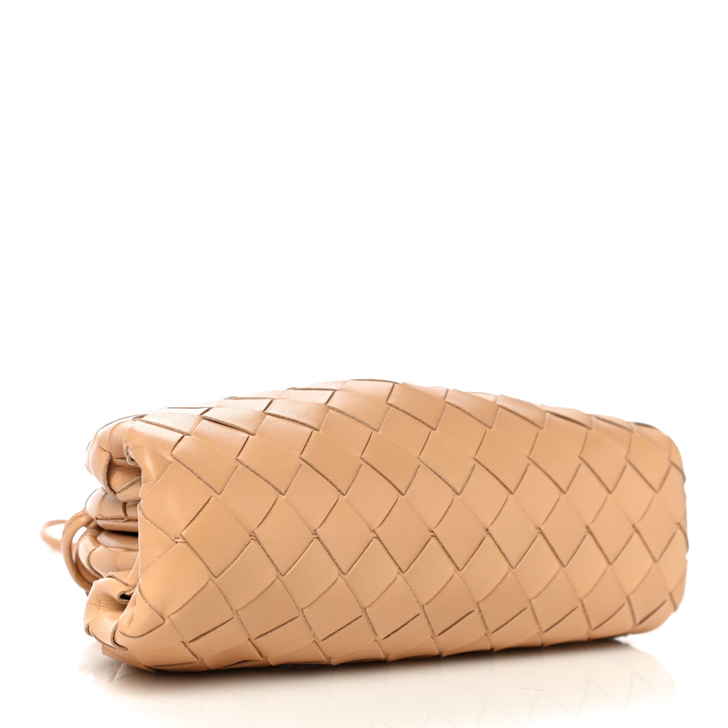 Bottega Veneta Nappa Intrecciato The Mini Pouch Almond 4 of 11