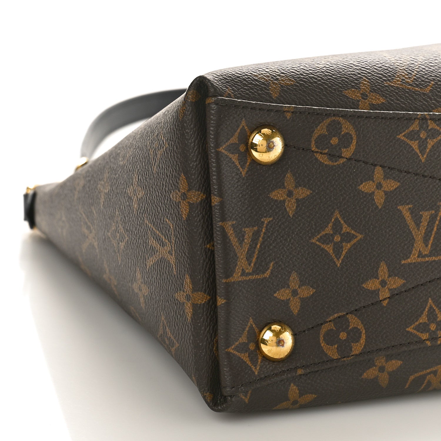 Louis Vuitton Monogram V Tote MM Khaki Cream 7 of 11