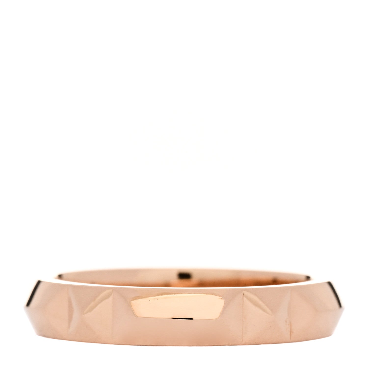 Tiffany 18K Rose Gold 4mm True Band Ring 58 8.5 1 of 5