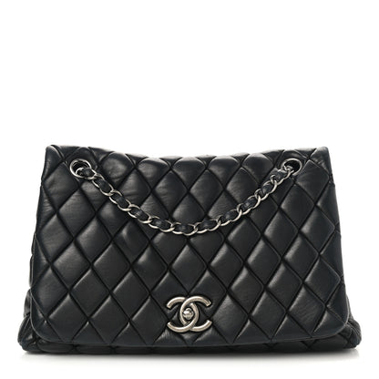 Chanel Lambskin Large New Bubble Flap Black 1 of 12