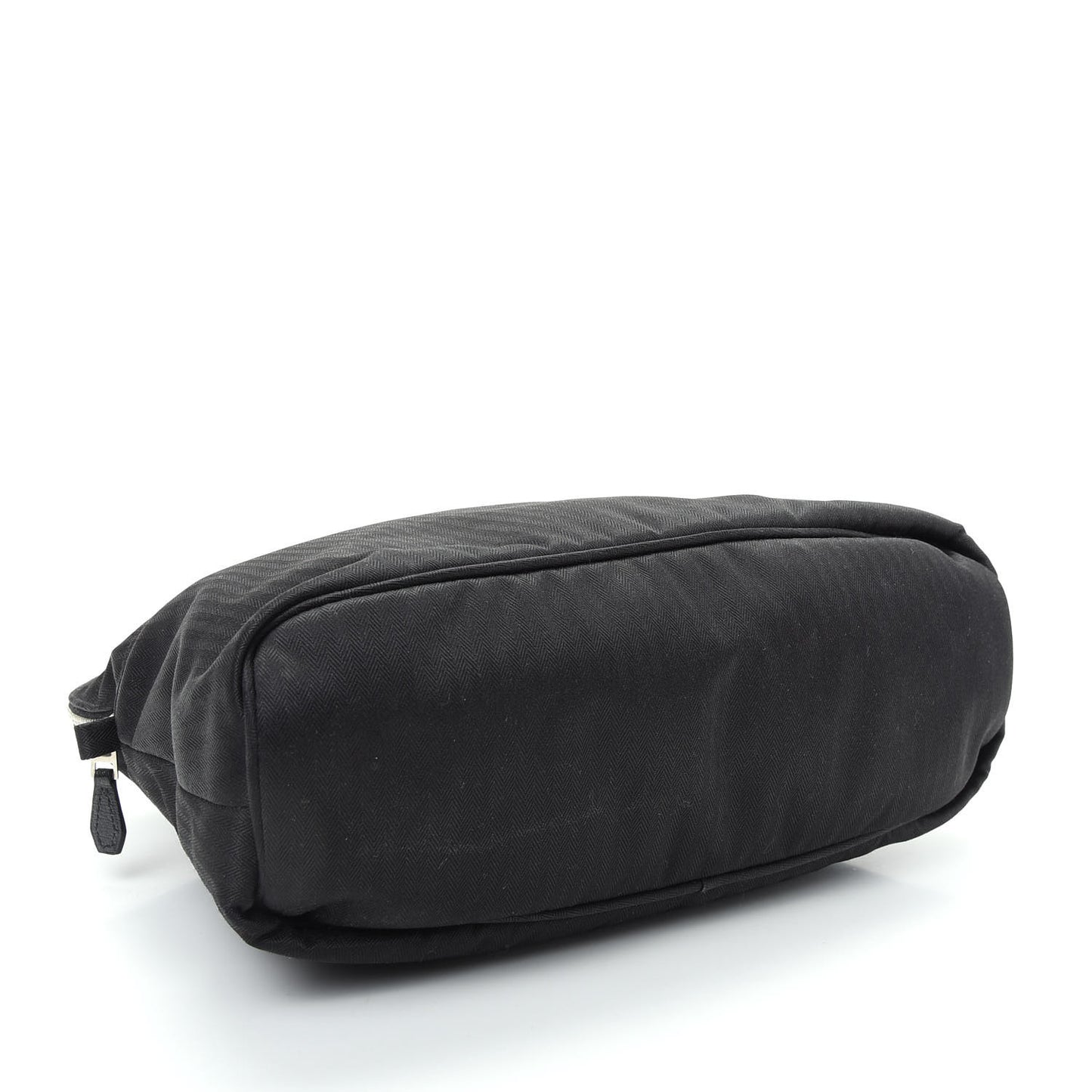 Cotton Canvas Bolide Travel Cosmetic Pouch Black