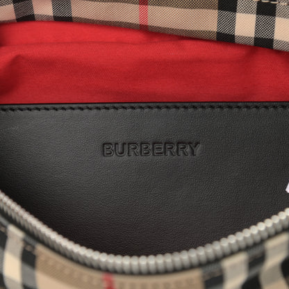 Burberry Nylon Vintage Check Medium Sonny Bum Bag Archive Beige Black 6 of 12