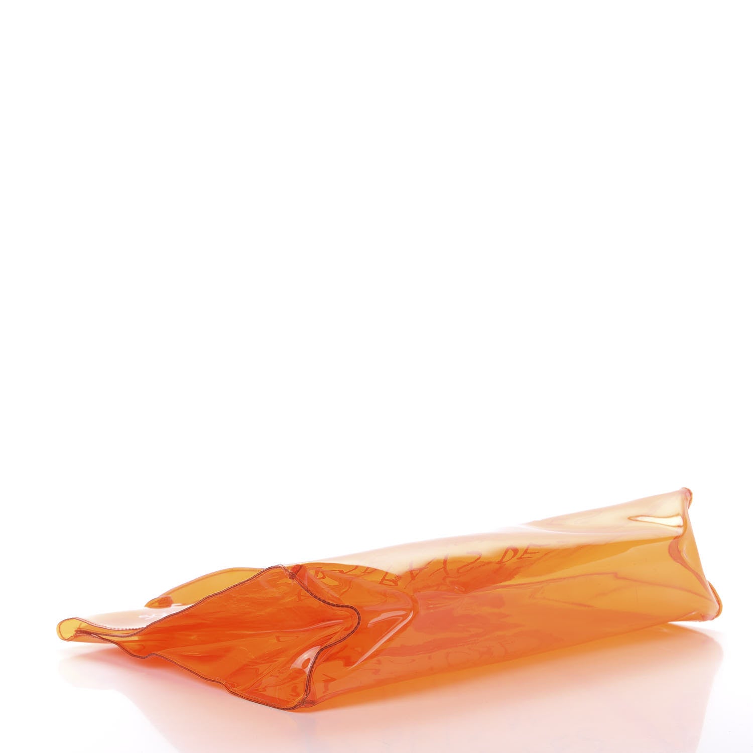 Hermes Vinyl Souvenir De L'Exposition Kelly Orange 3 of 11