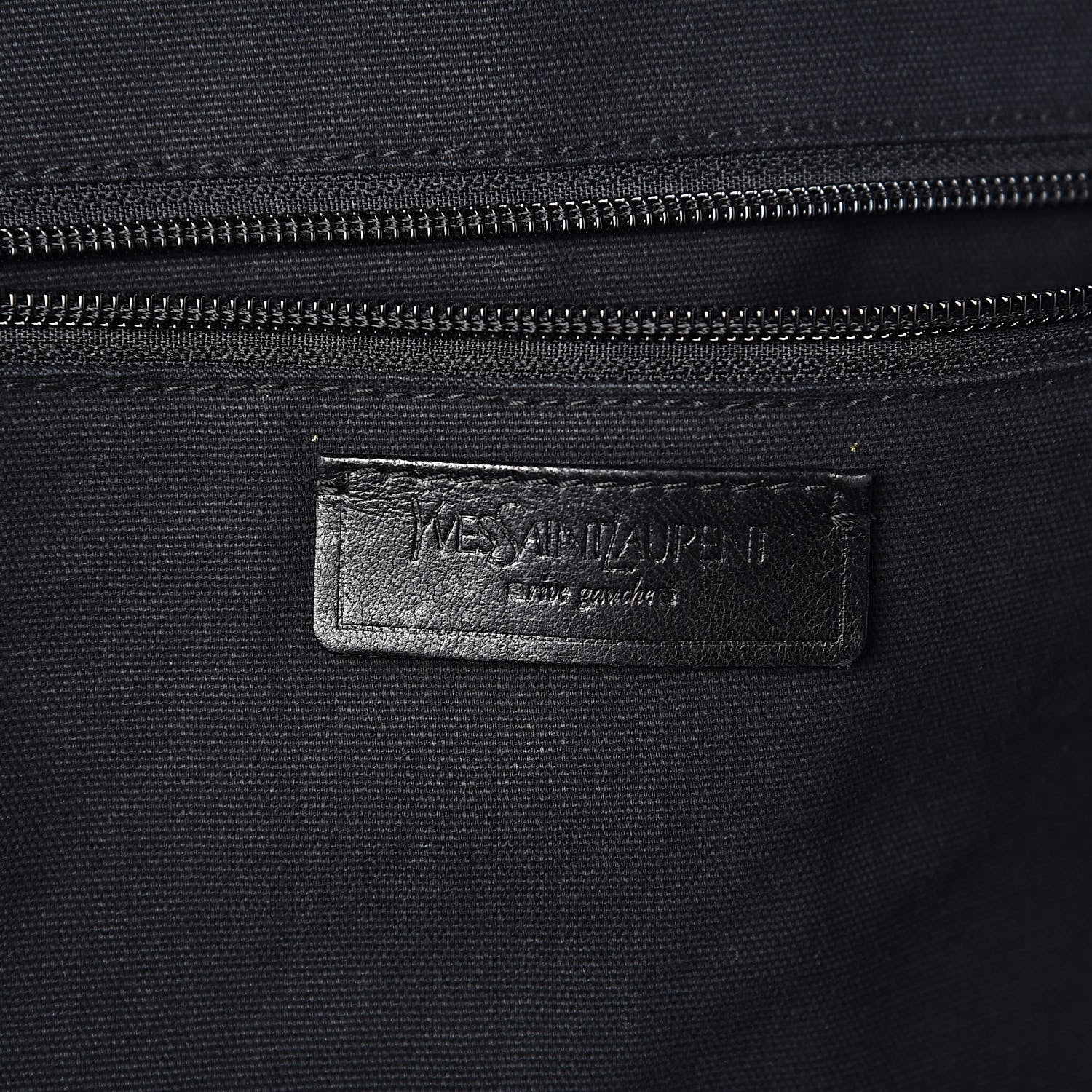 Saint Laurent Calfskin Vavin Logo Strap Duffle Bag Black 6 of 10