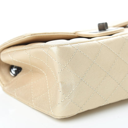 Chanel Metallic Sheepskin Quilted 2.55 Reissue Mini Flap Beige 8 of 12