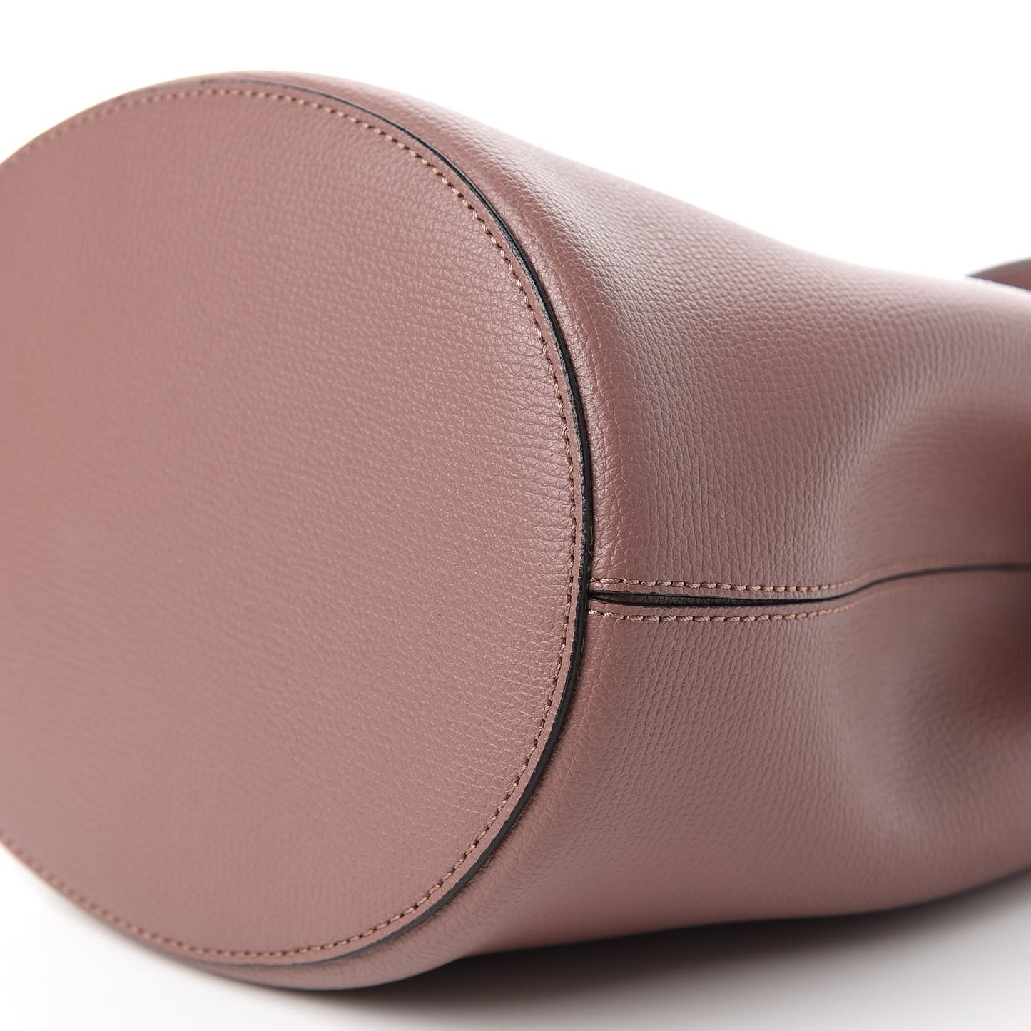 Calfskin Small Lorne Bucket Crossbody Light Elderberry