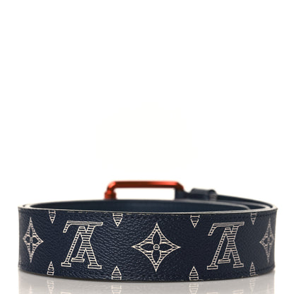 Louis Vuitton Monogram Upside Down Belt 90 36 Ink 3 of 6