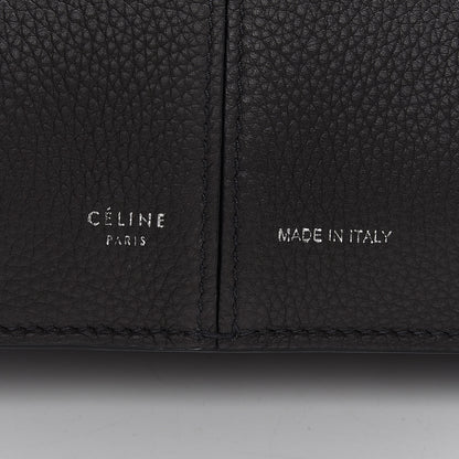 Celine Baby Grained Calfskin Small Tri-Fold Bag Anthracite 6 of 8