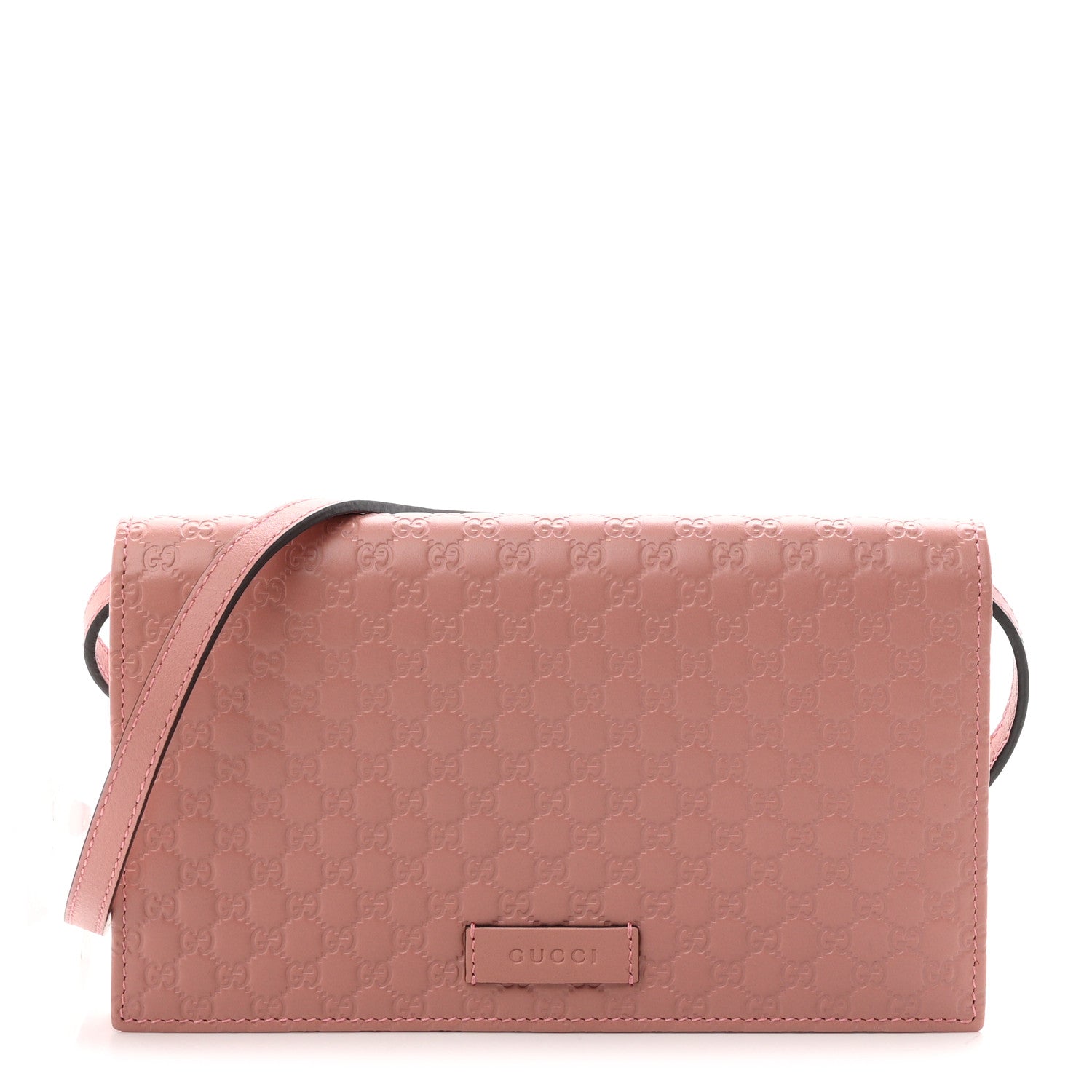 Gucci Microguccissima Crossbody Wallet Soft Pink Soft Pink 1 of 10
