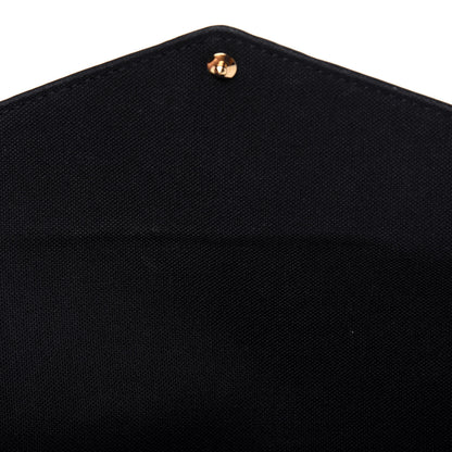 Louis Vuitton Empreinte Pochette Felicie Chain Wallet Black 10 of 17