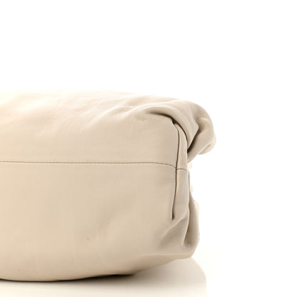 Bottega Veneta Smooth Butter Calf The Pouch Oversized Clutch Mist 11 of 11