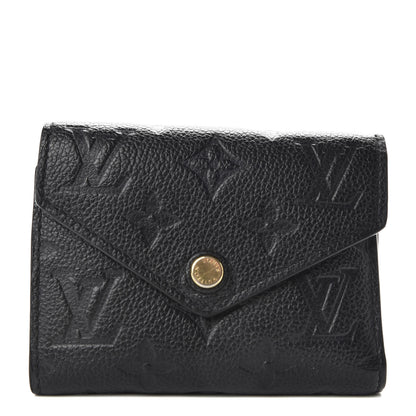 Louis Vuitton Empreinte Victorine Wallet Black 1 of 7