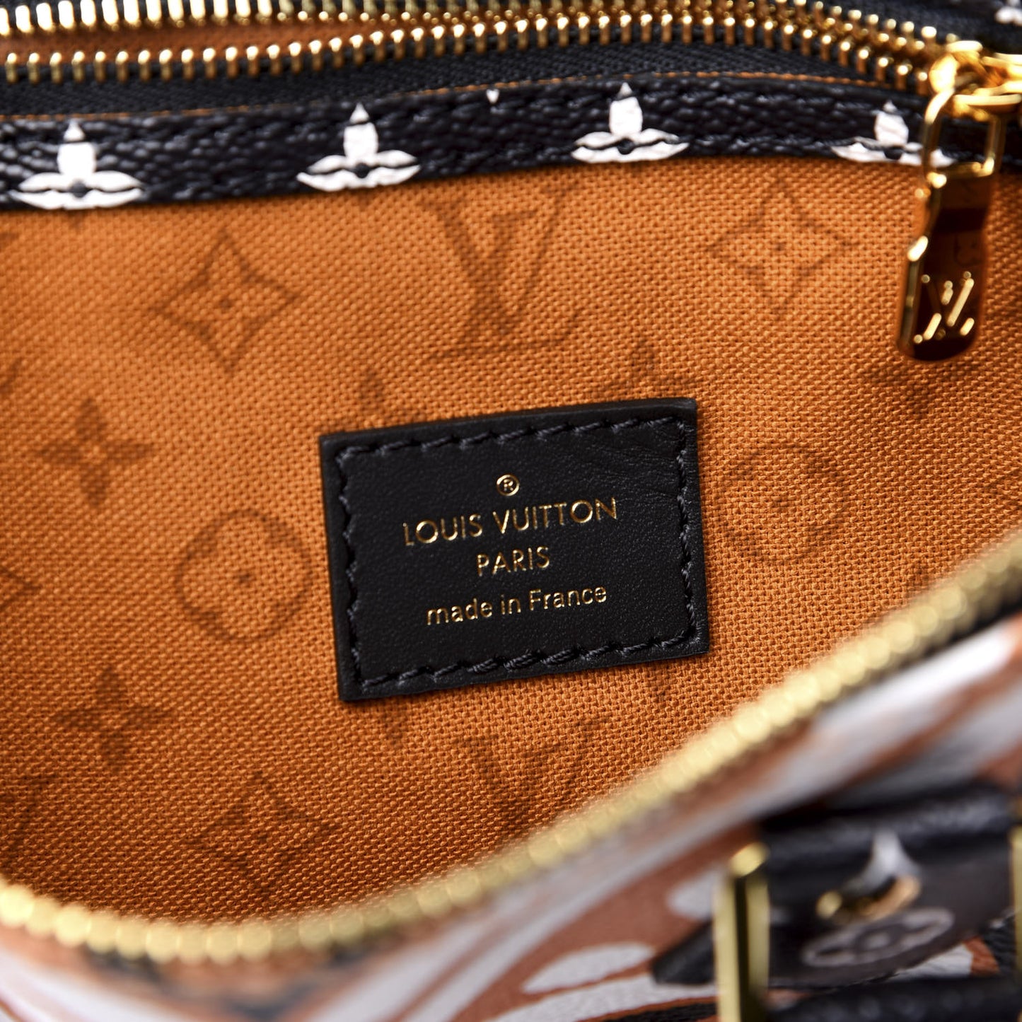 Monogram Giant Crafty Speedy Bandouliere 25 Creme Caramel