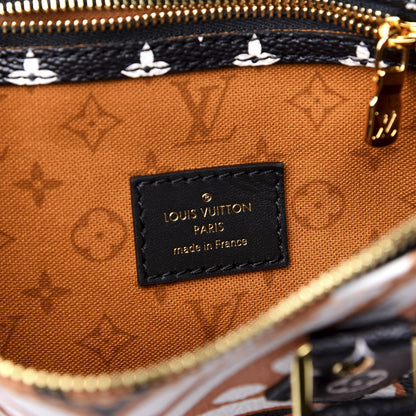 Louis Vuitton Monogram Giant Crafty Speedy Bandouliere 25 Creme Caramel 7 of 8