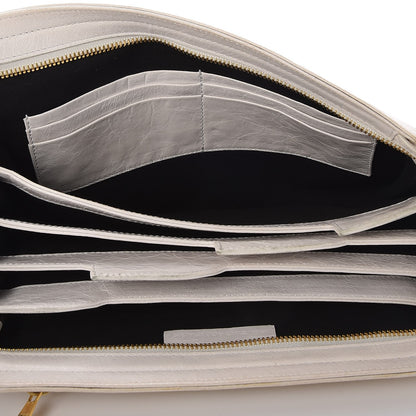 Balenciaga Agneau Giant 21 Gold Hardware Mini Travel Clutch Praline 5 of 12